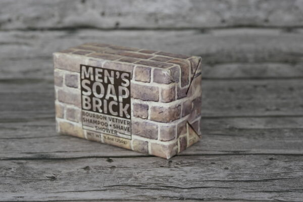 Bourbon Vetiver Brick Soap - Image 2